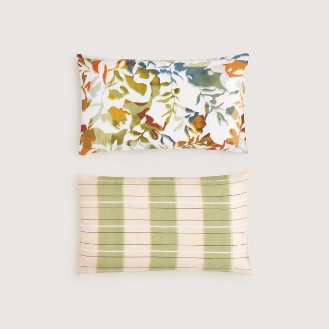 Travel Pillowcase Set in artichoke