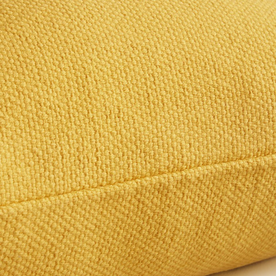 Adman Square Cushion in saffron