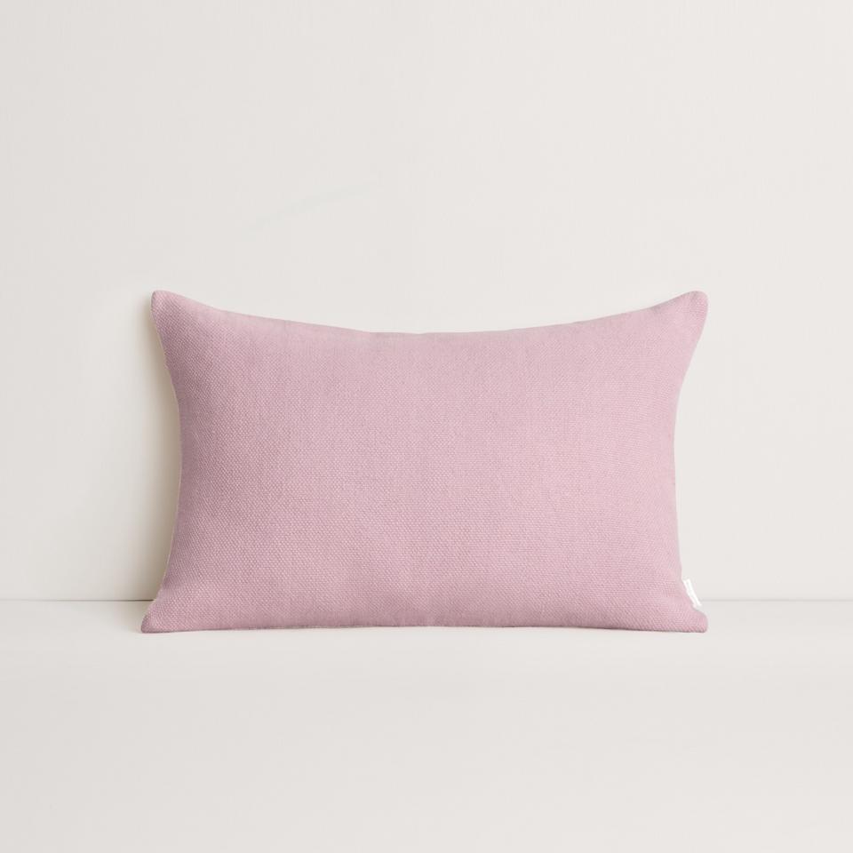 Adman Breakfast Cushion in smokey violet