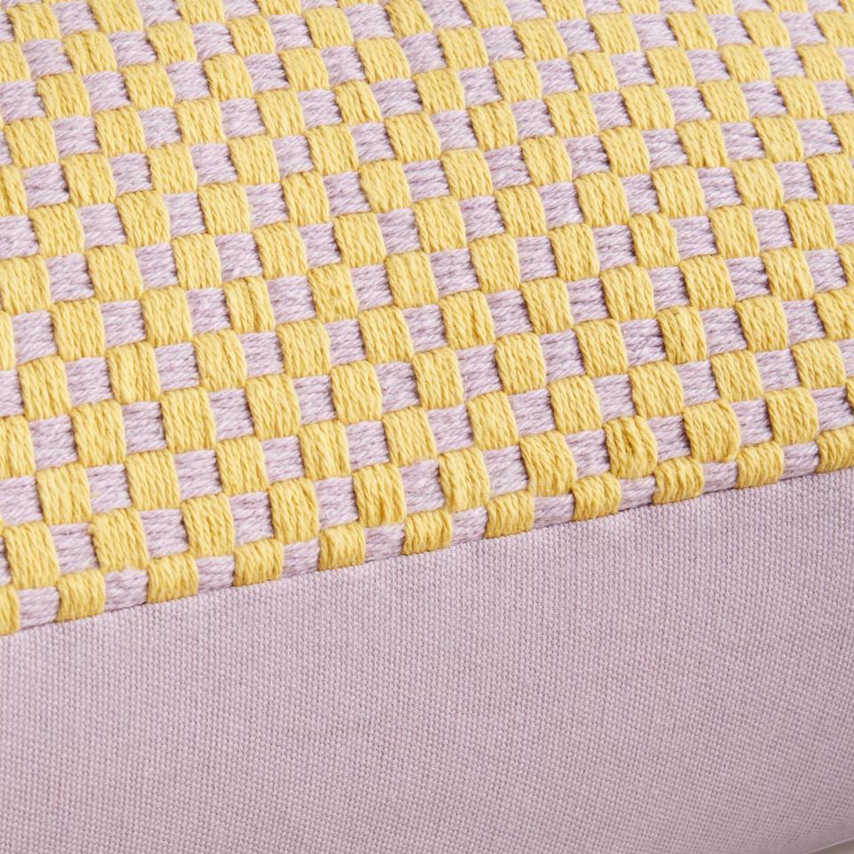 Kitt Square Cushion in sunflower