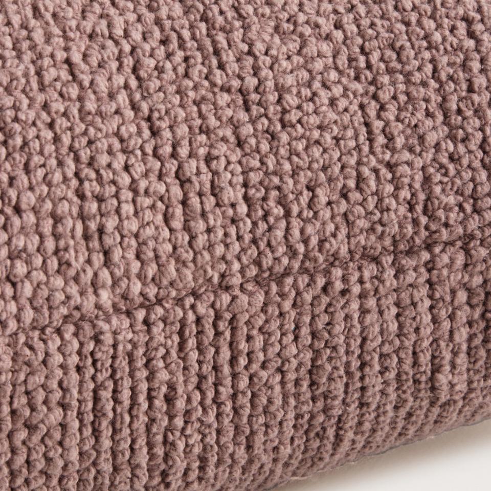 Tomek Square Cushion in chia