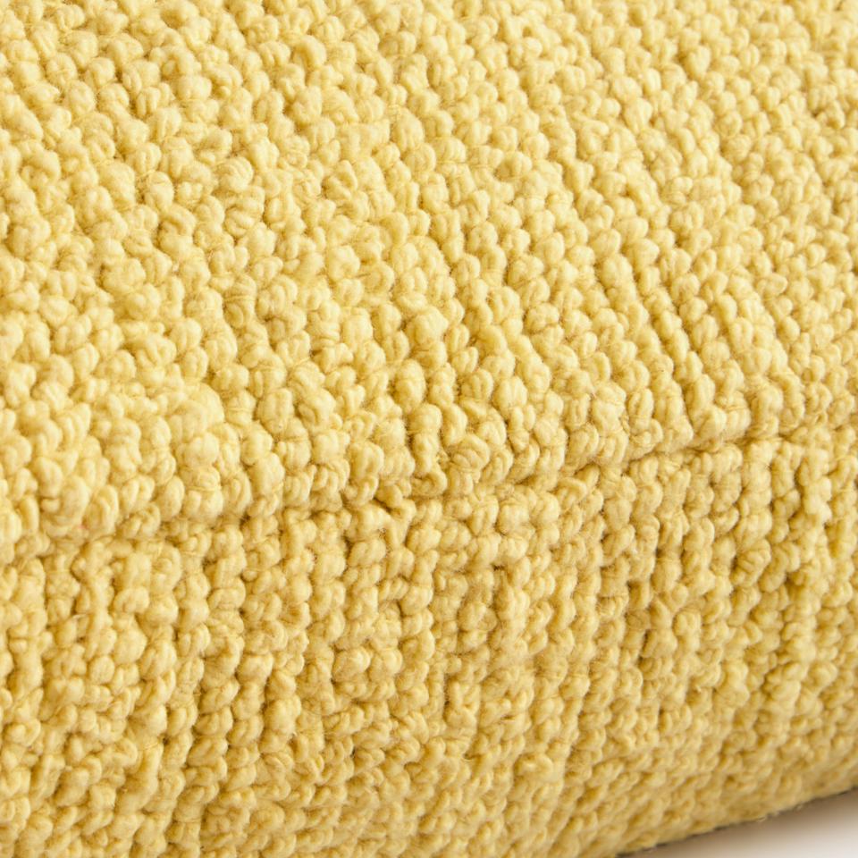 Tomek Square Cushion in sunflower