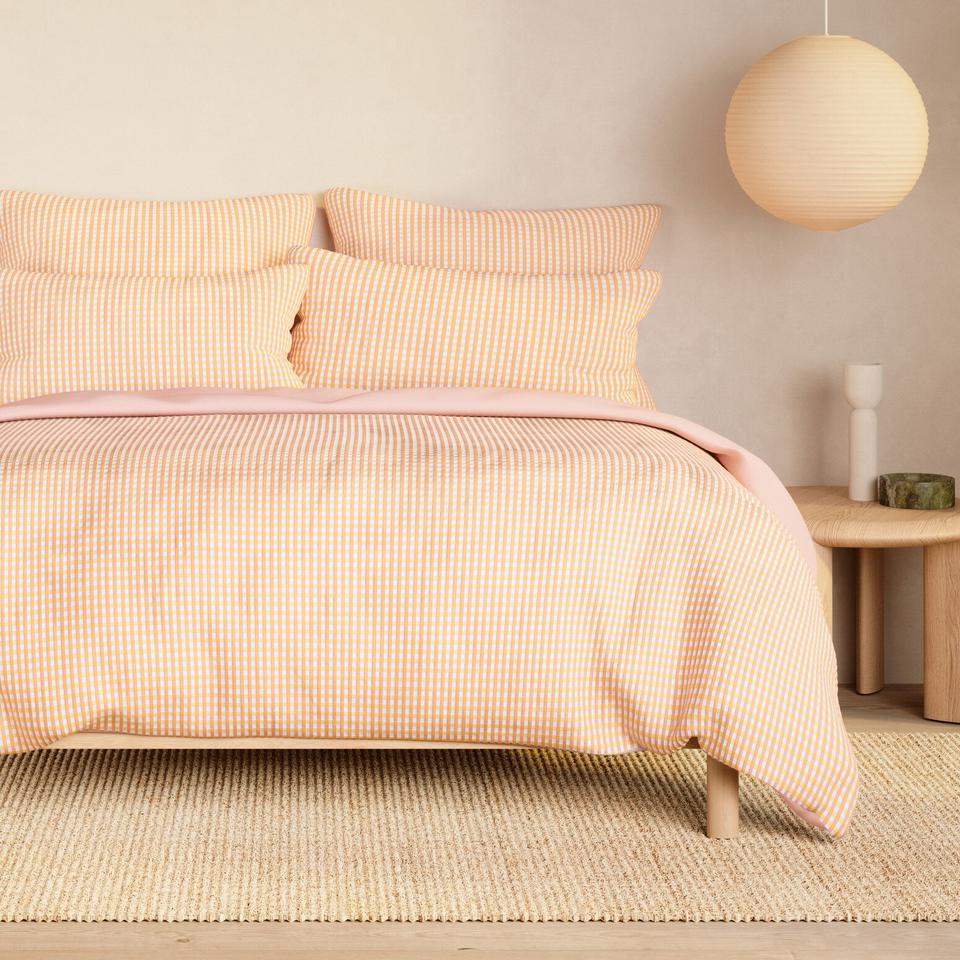 Romi Check European Pillowcase