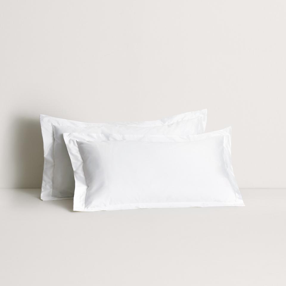 1200Tc Ultimate Sateen King Tailored Pillowcase in Snow