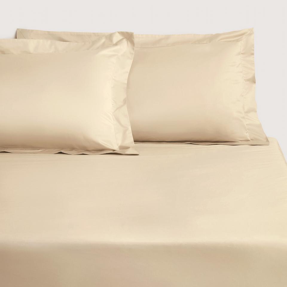 1200TC Ultimate Sateen Fitted Sheet in champagne