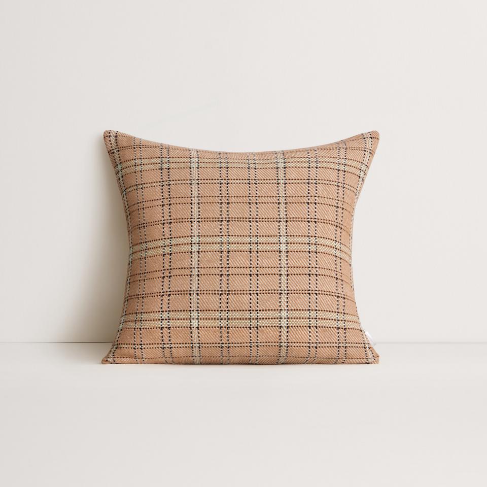 Kinson Square Cushion in spice
