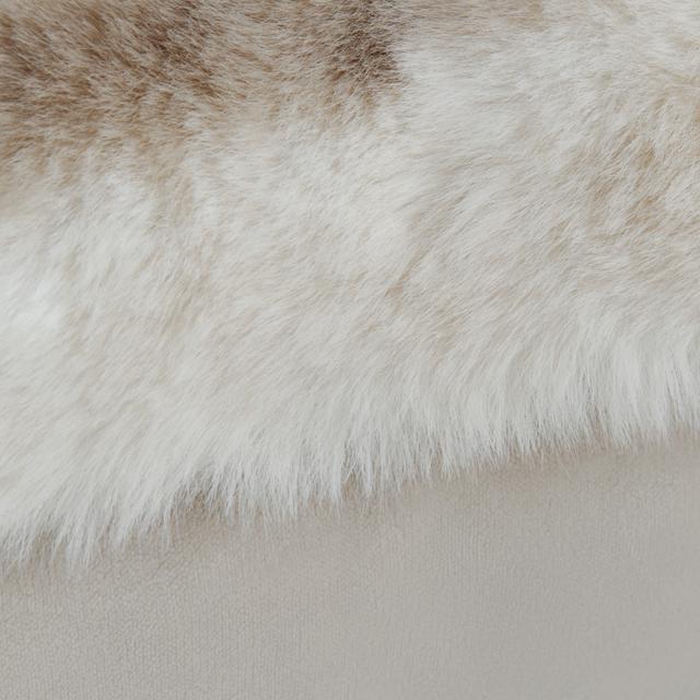 Leider Faux Fur Square Cushion