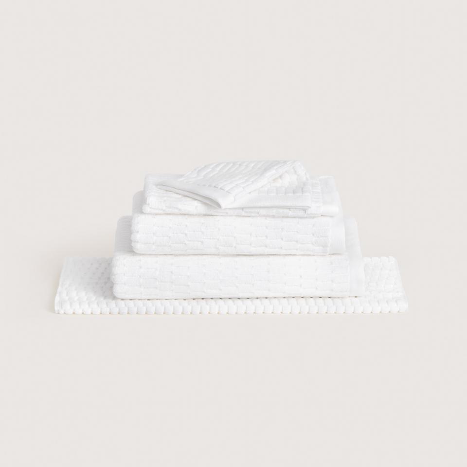 Harrison Towel Collection in white