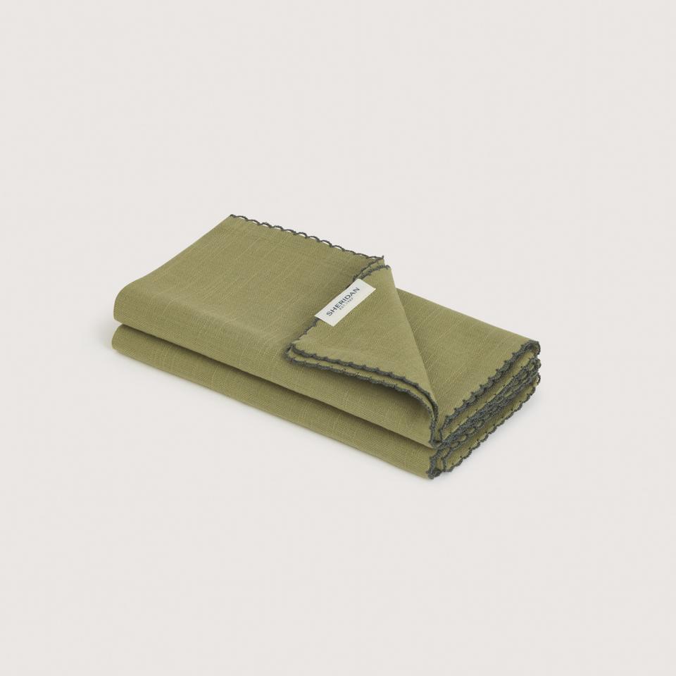 Vina Napkin Set - Two Pack in garden