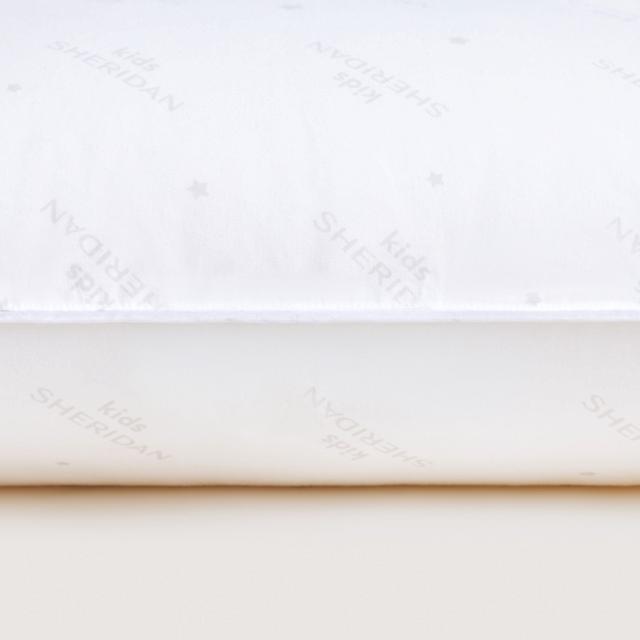 Deluxe Kids Cotton/Wool Low Pillow