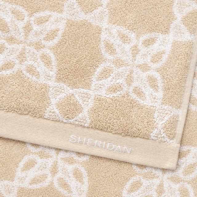 Lano Towel Collection in limestone