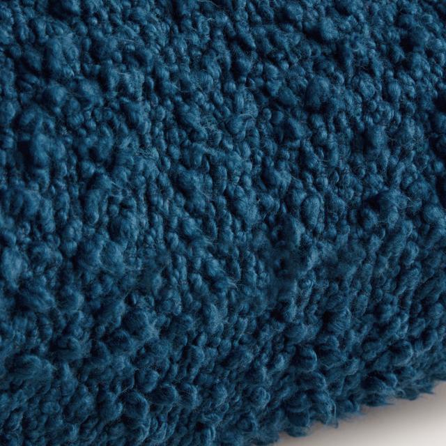 Rey Square Cushion in deep blue