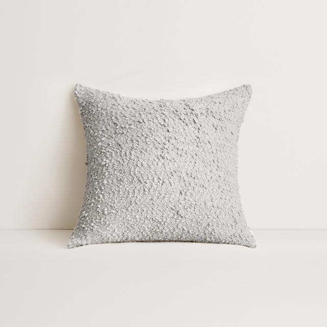 Rey Square Cushion in powder grey