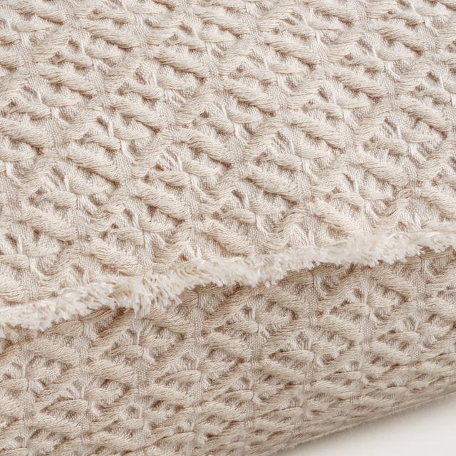 Sunisa Square Cushion in porcelain