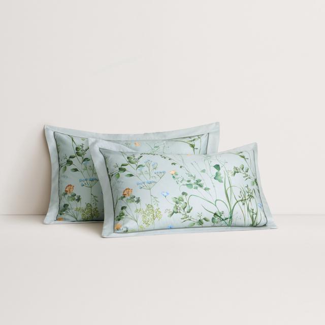 1000TC Dunford Pillowcase Pair in moonstone