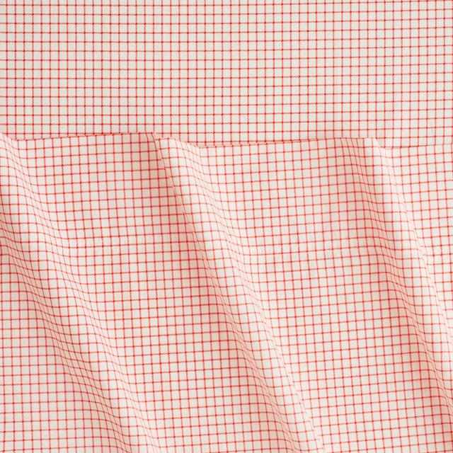 Bayley Windowpane Sheet Set in poppy
