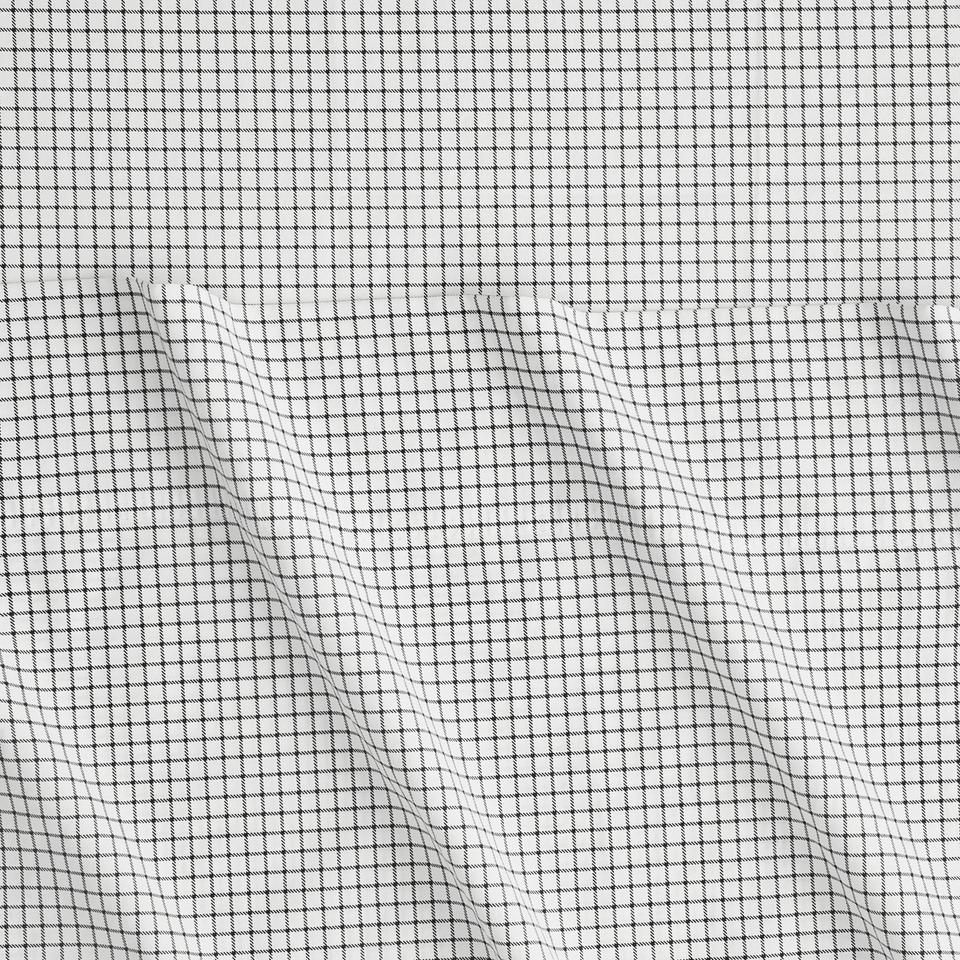 Bayley Windowpane Sheet Set in midnight