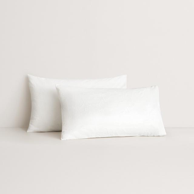 Tolem Pillowcase Pair in white