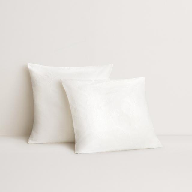 Tolem European Pillowcase in white