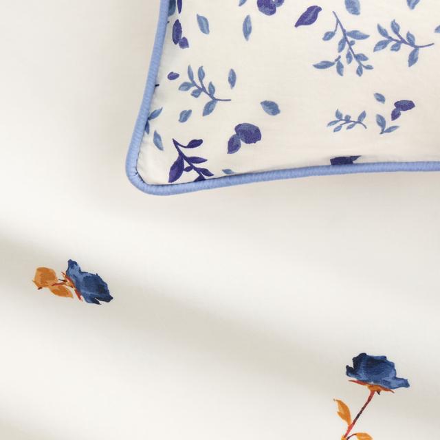 Bayley Ditsy Floral Quilt Cover Set in cornflower