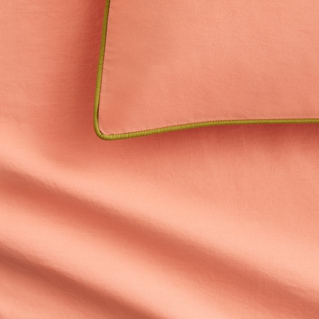 Bayley Washed Cotton Piped Quilt Cover Set