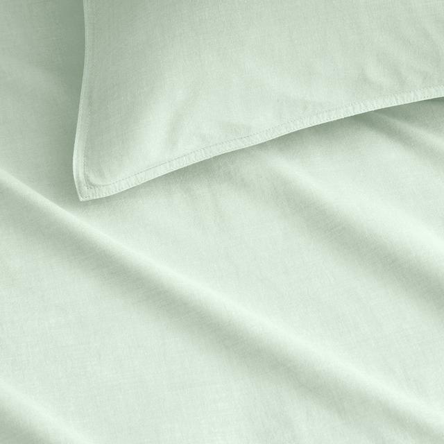 Reilly Quilt Cover Set in light peppermint