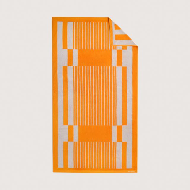 Solura Beach Towel in mandarin