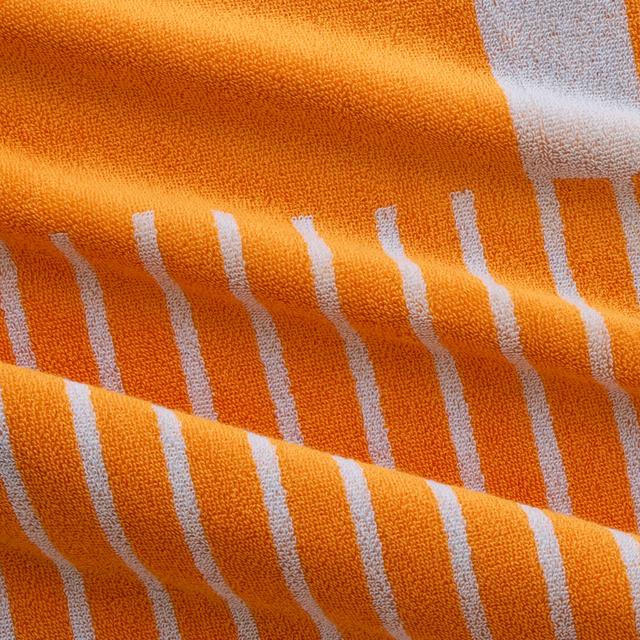 Solura Beach Towel in mandarin