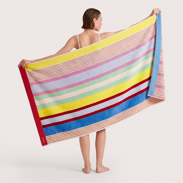 Azava Beach Towel in wattle