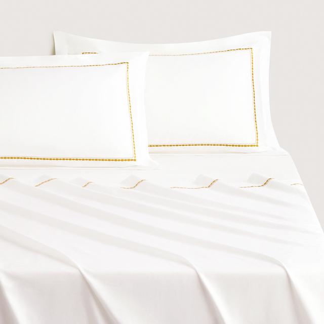 Jenkins Flat Sheet in amber