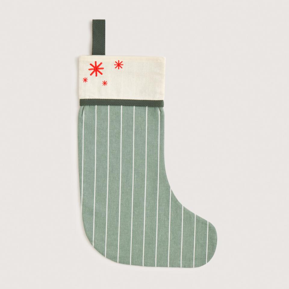 Twinkle Santa Stocking