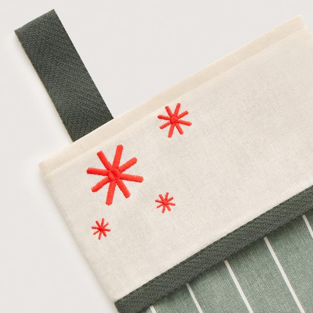 Twinkle Santa Stocking