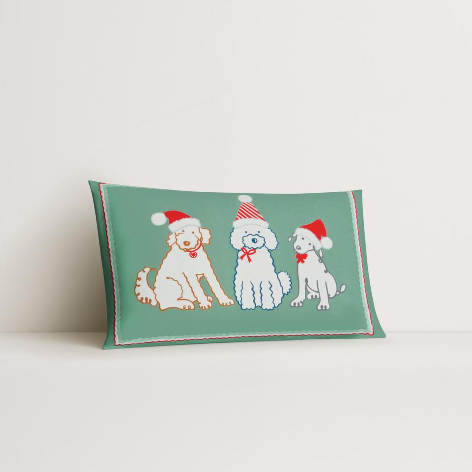 Santa Paws Single Pillowcase