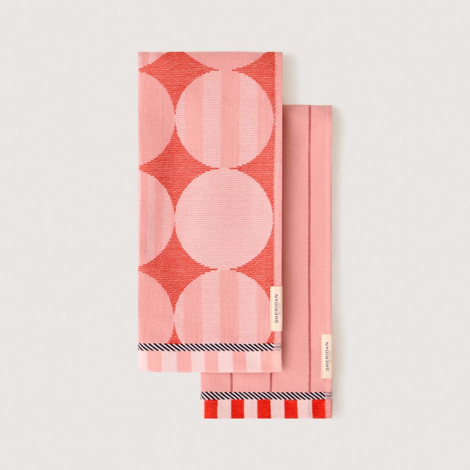 Bauble Tea Towel Set - Two Pack