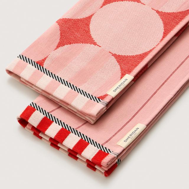 Bauble Tea Towel Set - Two Pack