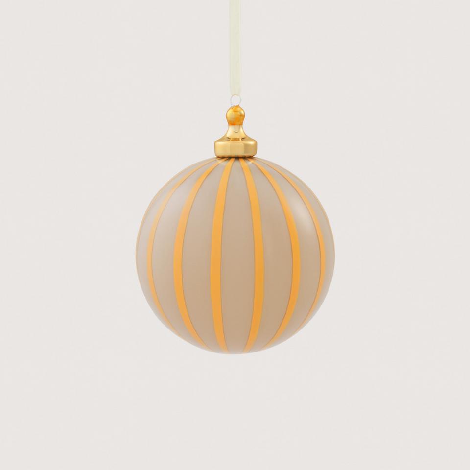 Opaque Vertical Stripe Ball