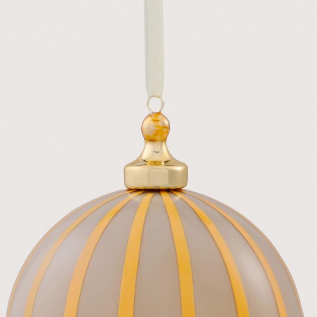 Opaque Vertical Stripe 10cm Ball