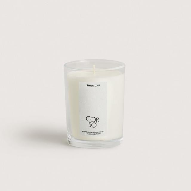Corso Candle - Australian Sandalwood & Italian Leather
