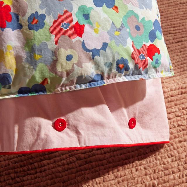 Bayley Washed Cotton Bloom Quilt Cover Set