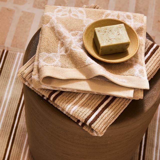 Living Textures Stripe Towel Collection