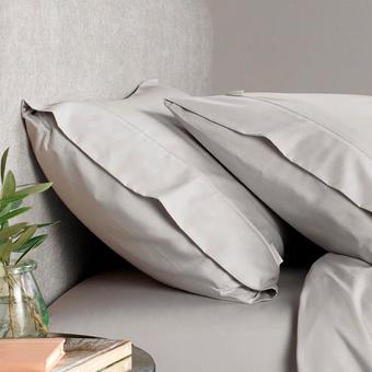 TENCEL™ Lyocell Fibre & Cotton Pillowcase Pair (dove)