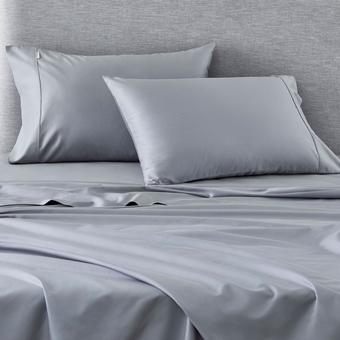 TENCEL™ Lyocell Fibre & Cotton Sheet Set (ash blue)