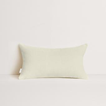 Tessino Linen Breakfast Cushion (moss marle)