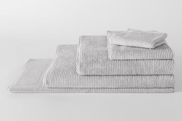 Sheridan Living Textures Towel Collection Silver Grey